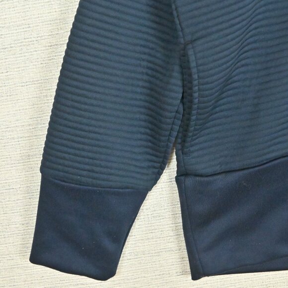 Nike Dri-Fit Just Do It Big Logo Activewear Athletic Navy Blue Sweatshirt Sz XL - Picture 7 of 16